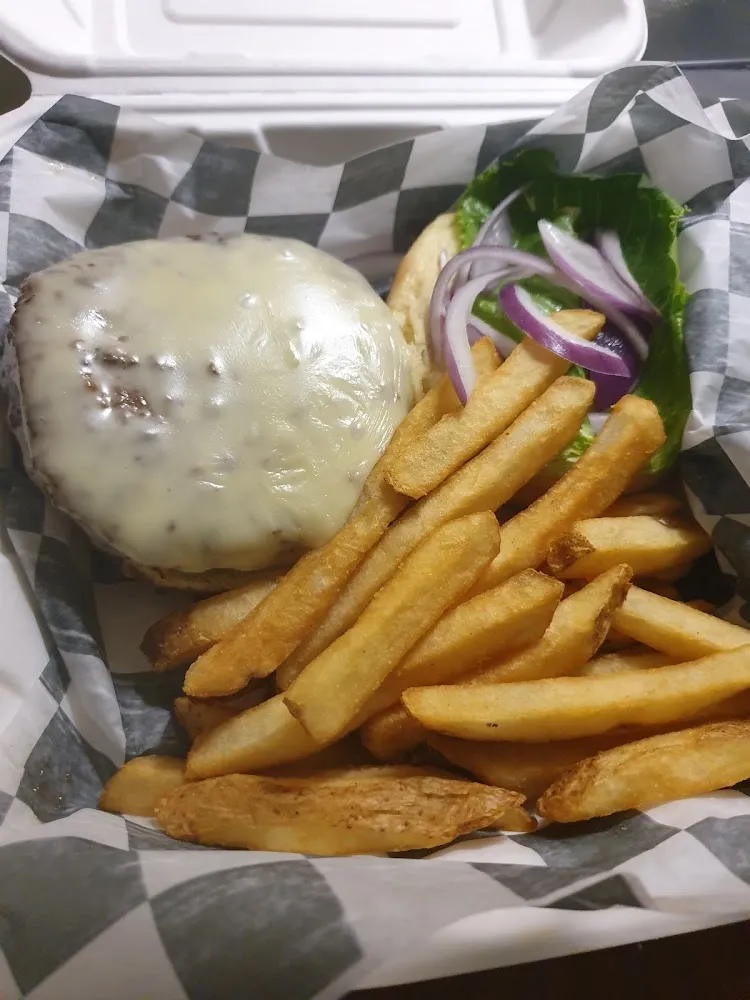 Cheeseburger and Fries